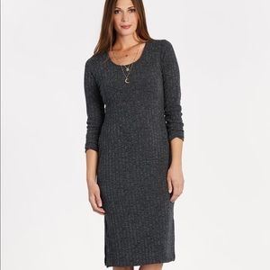 Evereve (Allison Joy) Ribbed Midi Dress